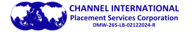 Channel International Placement Services Corp. | About Us